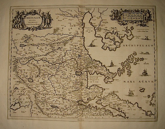 Laurenbergius Janus Thessaliae accurata descriptio 1700 Amsterdam 